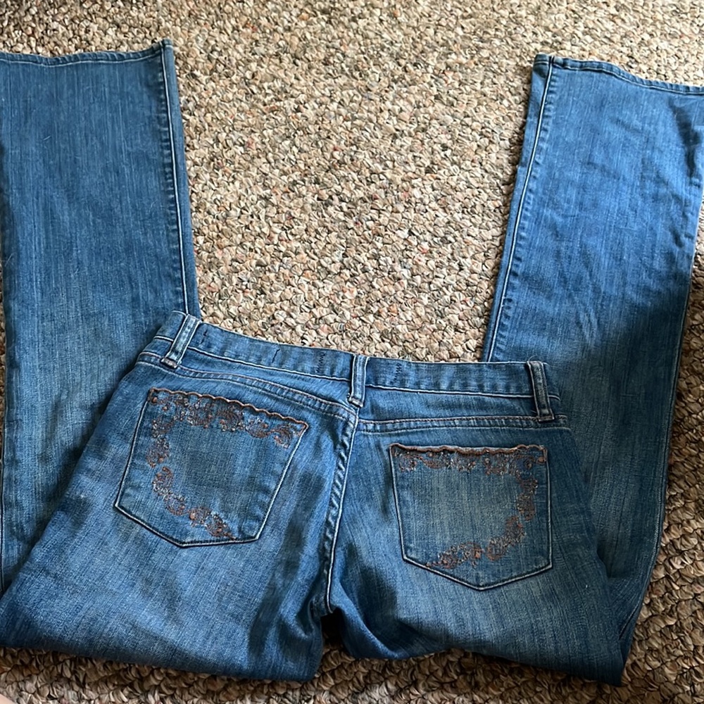 Paper Denim & Cloth Low Rise Bootcut Jeans